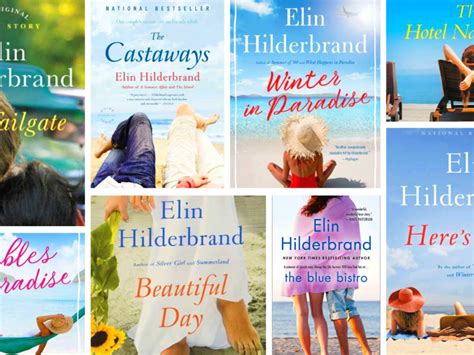 what is the order of the elin hilderbrand books? how does hilderbrand's writing style evolve over time?